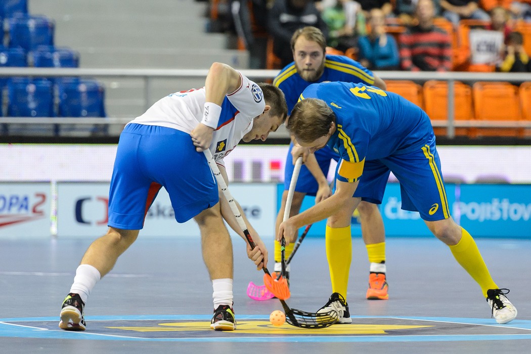 Euro Floorball Tour 2015 -  Czech Republic vs Sweden - 1:9