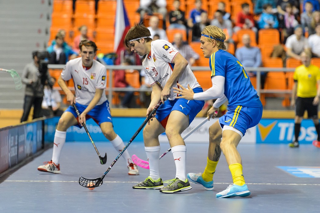 Euro Floorball Tour 2015 -  Czech Republic vs Sweden - 1:9