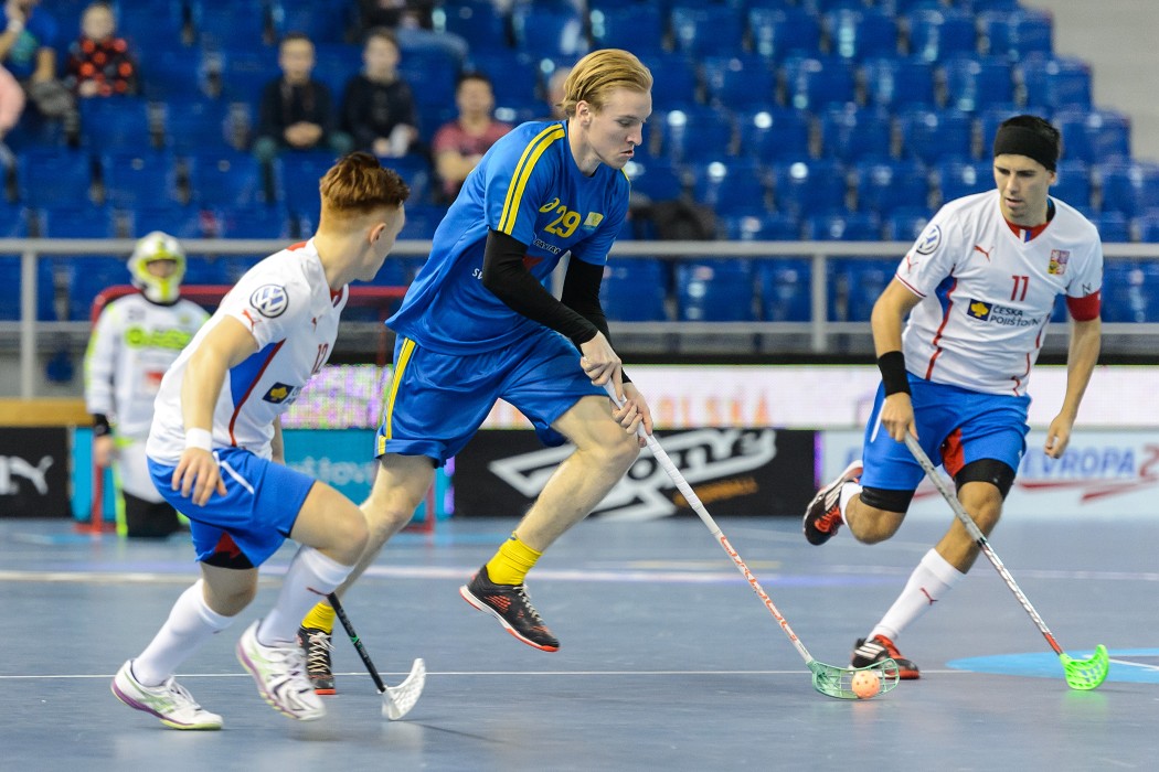 Euro Floorball Tour 2015 -  Czech Republic vs Sweden - 1:9