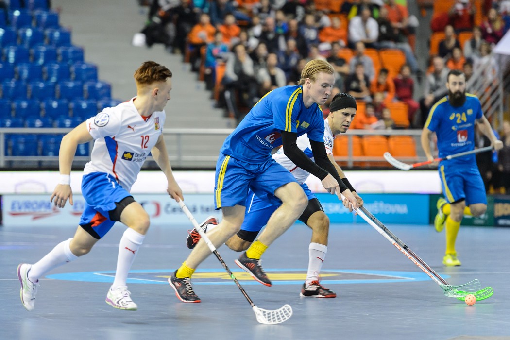 Euro Floorball Tour 2015 -  Czech Republic vs Sweden - 1:9