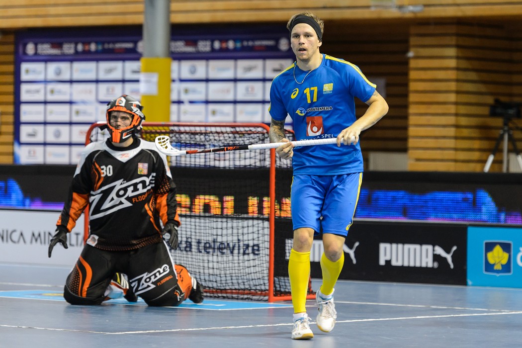 Euro Floorball Tour 2015 -  Czech Republic vs Sweden - 1:9