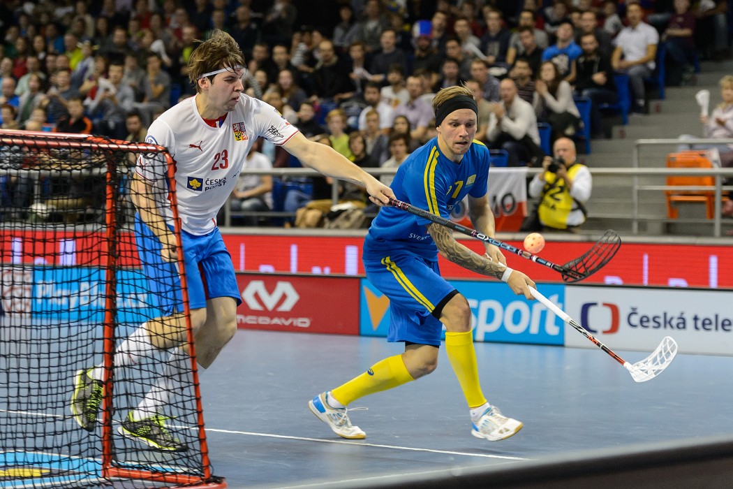Euro Floorball Tour 2015 -  Czech Republic vs Sweden - 1:9