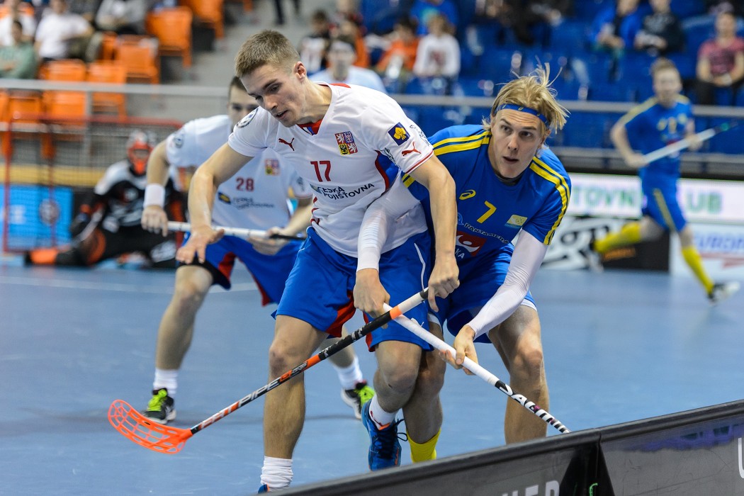 Euro Floorball Tour 2015 -  Czech Republic vs Sweden - 1:9
