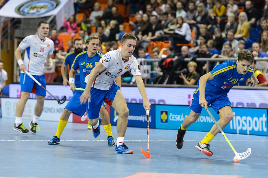 Euro Floorball Tour 2015 -  Czech Republic vs Sweden - 1:9