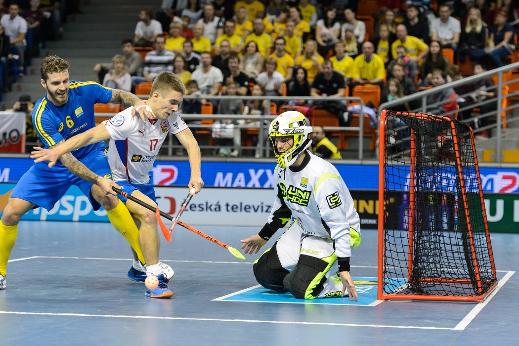 Euro Floorball Tour 2015 -  Czech Republic vs Sweden - 1:9
