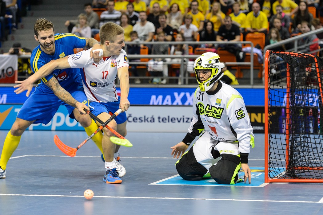Euro Floorball Tour 2015 -  Czech Republic vs Sweden - 1:9