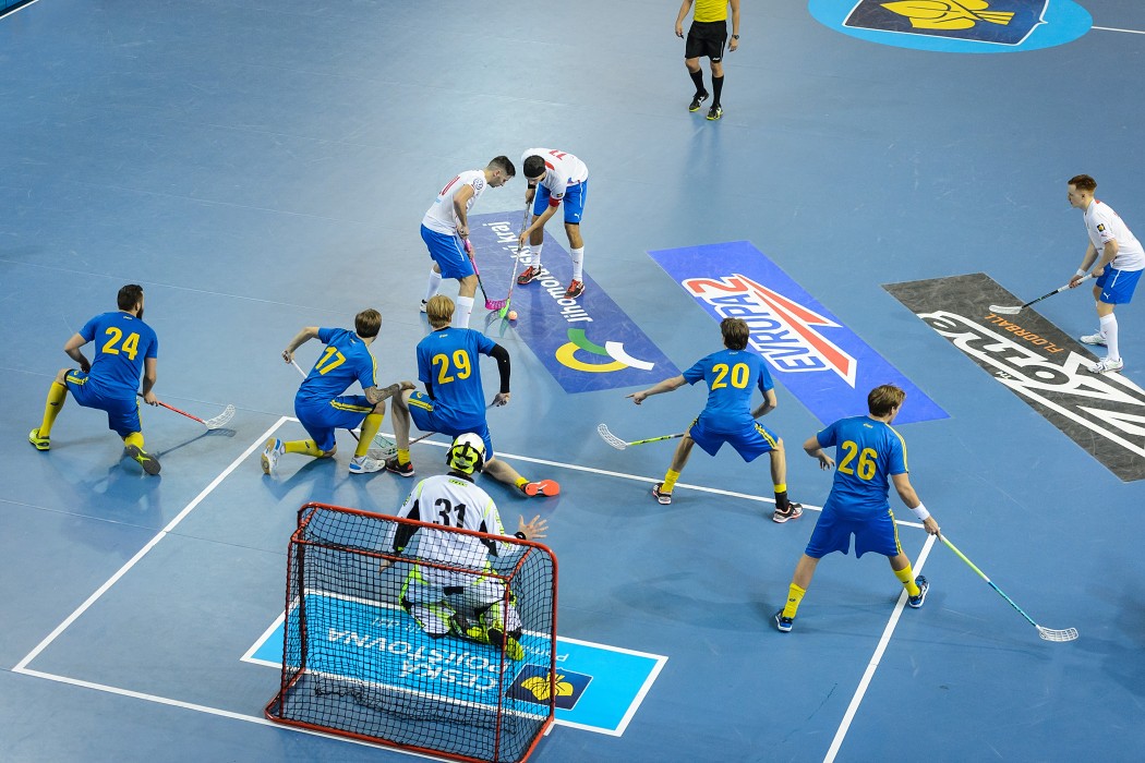 Euro Floorball Tour 2015 -  Czech Republic vs Sweden - 1:9