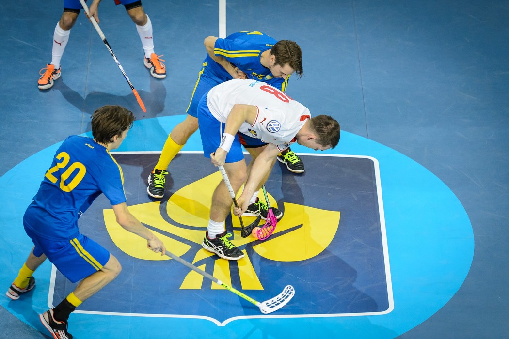 Euro Floorball Tour 2015 -  Czech Republic vs Sweden - 1:9