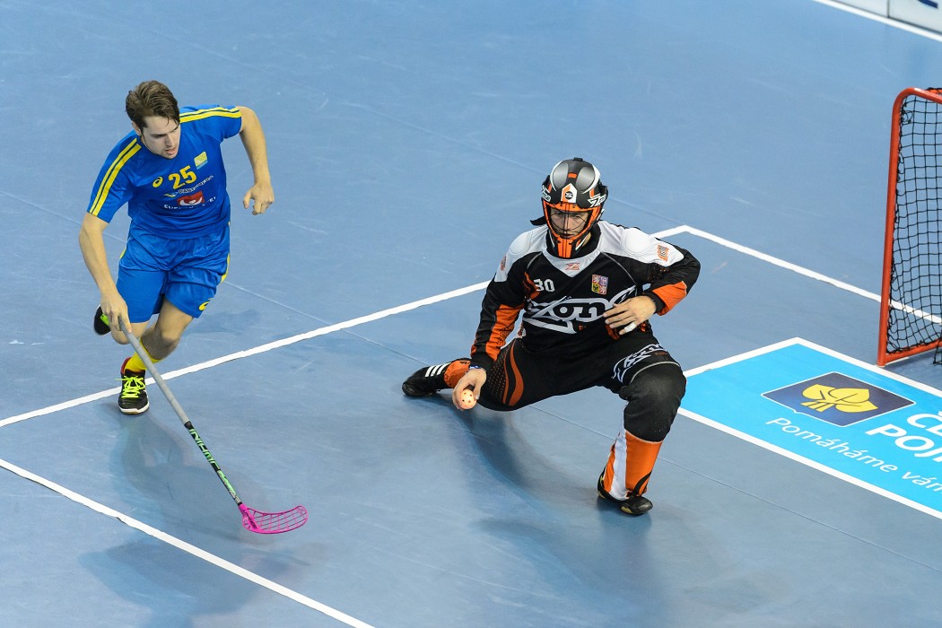 Euro Floorball Tour 2015 -  Czech Republic vs Sweden - 1:9