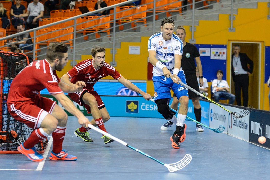 Euro Floorball Tour 2015 - Finland vs Switzerland - 3:6