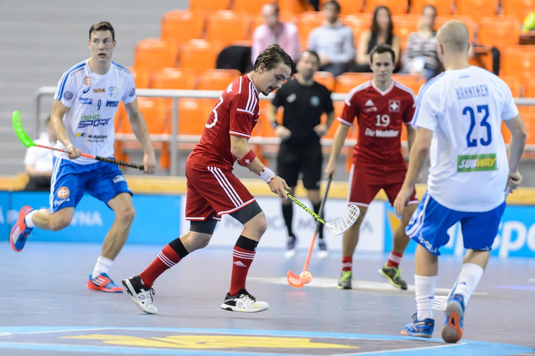 Euro Floorball Tour 2015 - Finland vs Switzerland - 3:6