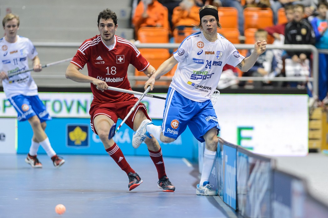 Euro Floorball Tour 2015 - Finland vs Switzerland - 3:6