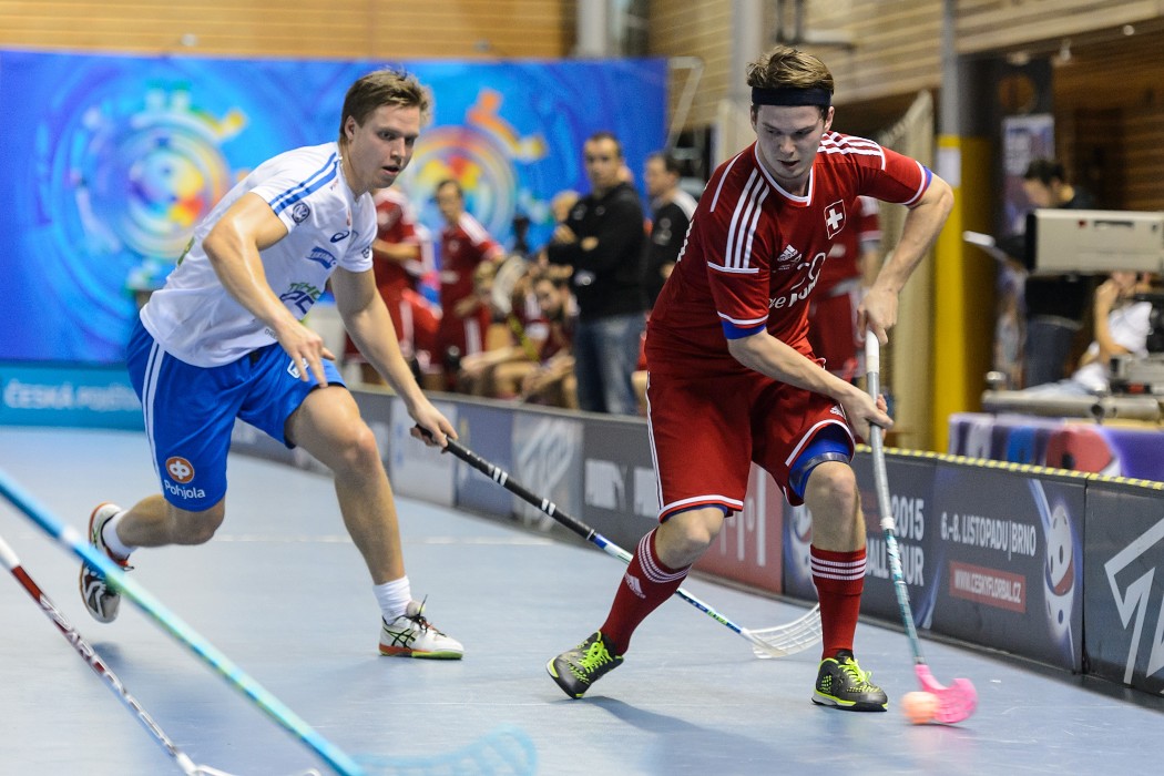 Euro Floorball Tour 2015 - Finland vs Switzerland - 3:6