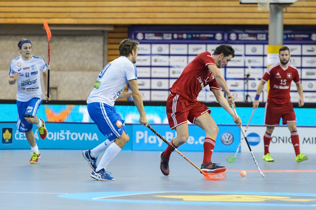 Euro Floorball Tour 2015 - Finland vs Switzerland - 3:6
