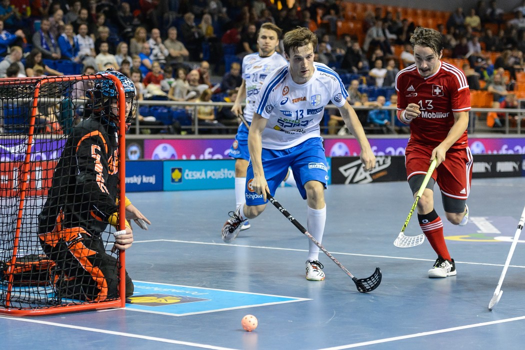 Euro Floorball Tour 2015 - Finland vs Switzerland - 3:6