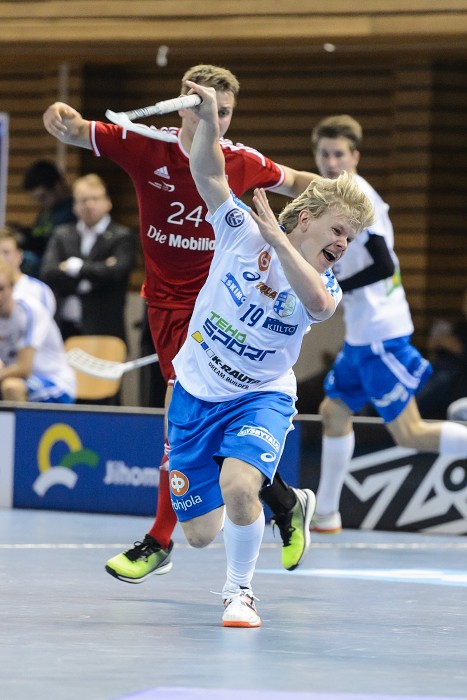Euro Floorball Tour 2015 - Finland vs Switzerland - 3:6