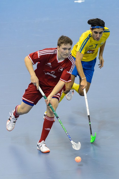 Euro Floorball Tour 2015 -  Switzerland U19 vs Sweden U19 - 7:11