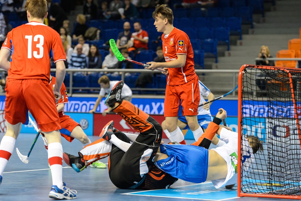 Euro Floorball Tour 2015 - Czech Republic U19 vs Finland U19 - 2