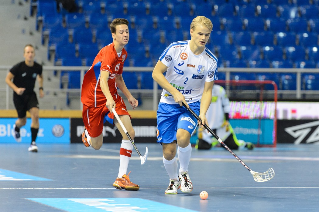 Euro Floorball Tour 2015 - Czech Republic U19 vs Finland U19 - 2