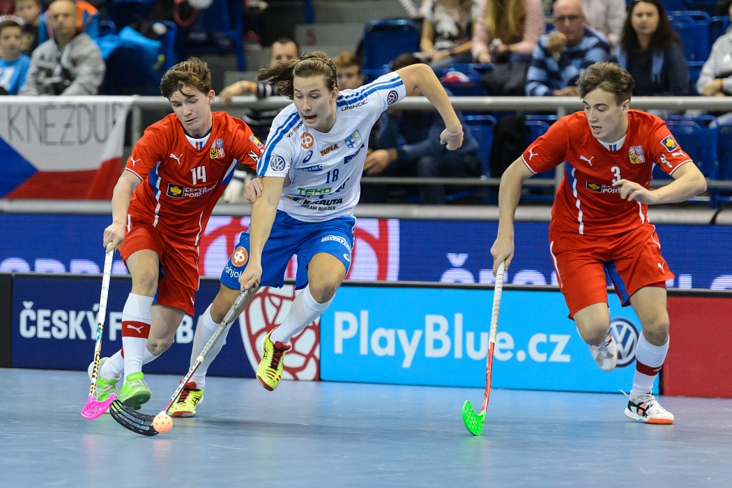 Euro Floorball Tour 2015 - Czech Republic U19 vs Finland U19 - 2
