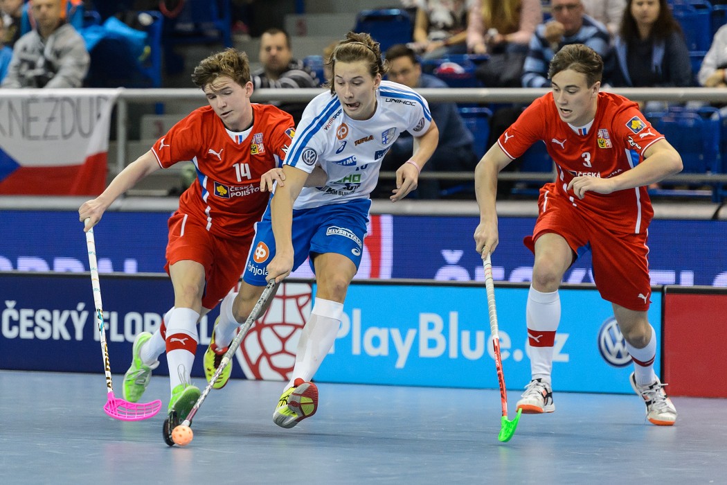 Euro Floorball Tour 2015 - Czech Republic U19 vs Finland U19 - 2
