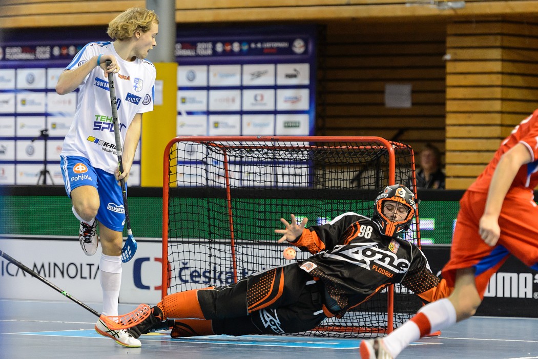 Euro Floorball Tour 2015 - Czech Republic U19 vs Finland U19 - 2