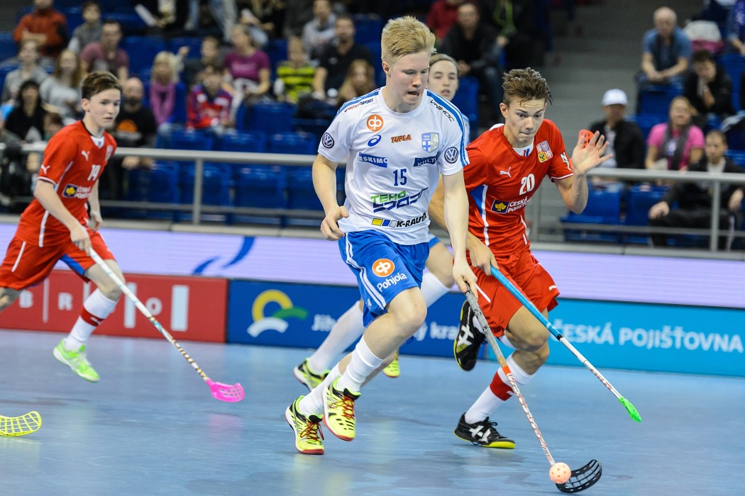 Euro Floorball Tour 2015 - Czech Republic U19 vs Finland U19 - 2