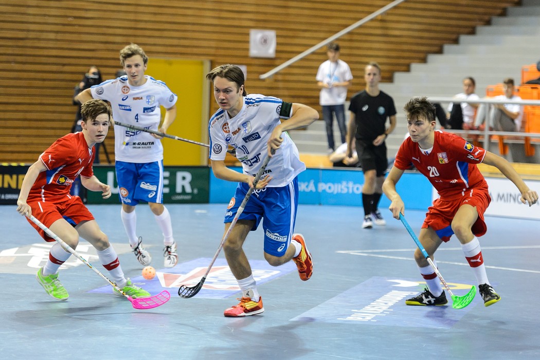 Euro Floorball Tour 2015 - Czech Republic U19 vs Finland U19 - 2