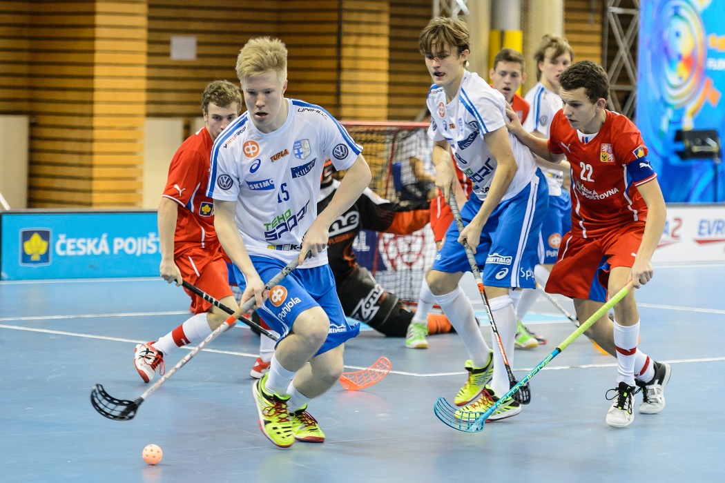 Euro Floorball Tour 2015 - Czech Republic U19 vs Finland U19 - 2