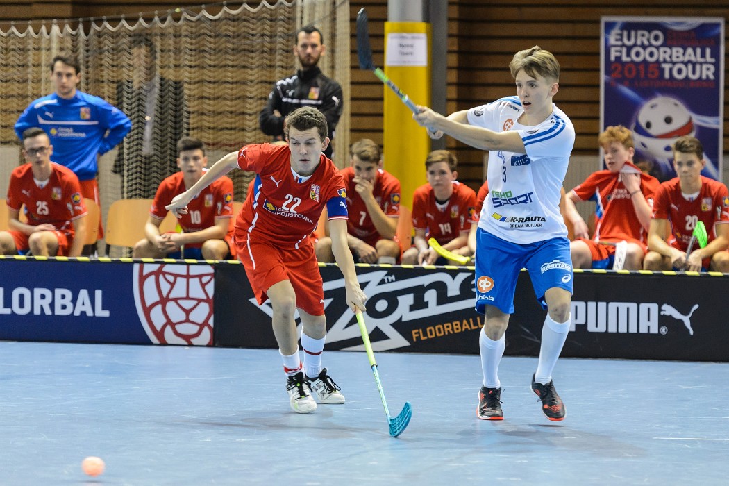 Euro Floorball Tour 2015 - Czech Republic U19 vs Finland U19 - 2