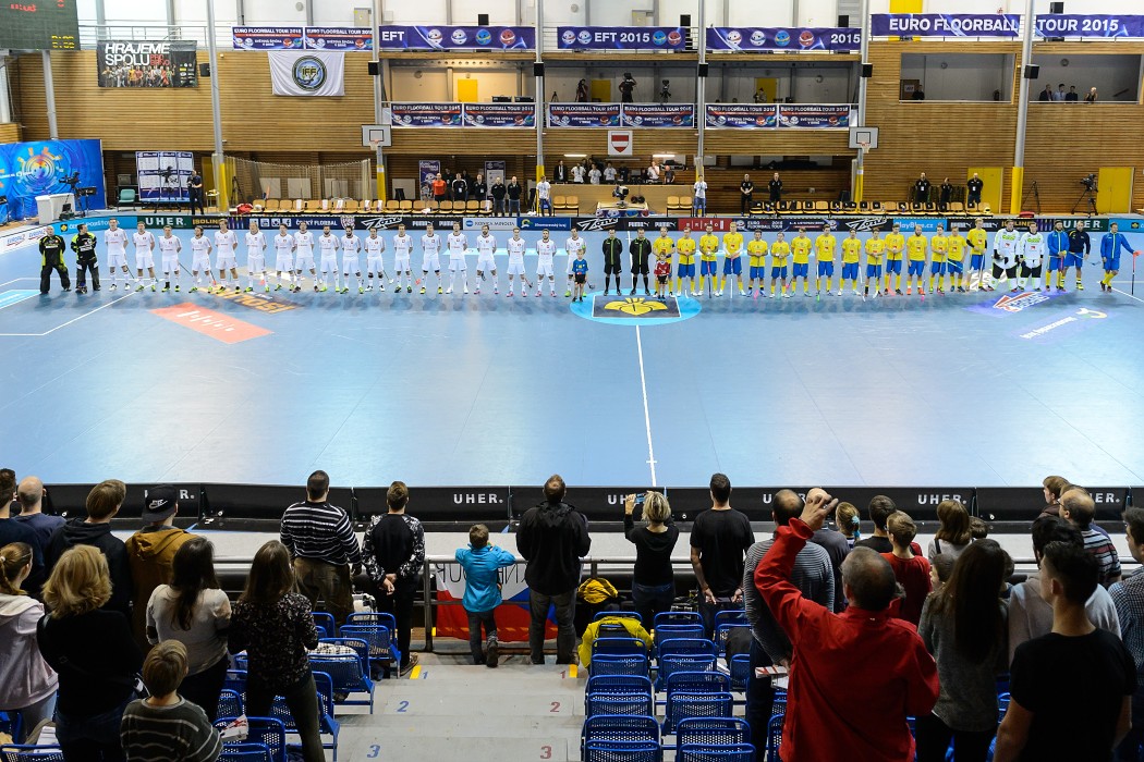 Euro Floorball Tour 2015 -  Switzerland vs Sweden - 5:12