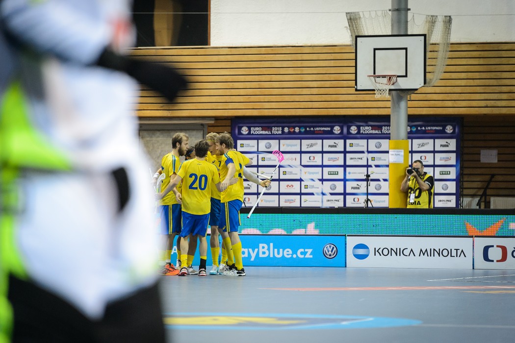 Euro Floorball Tour 2015 -  Switzerland vs Sweden - 5:12