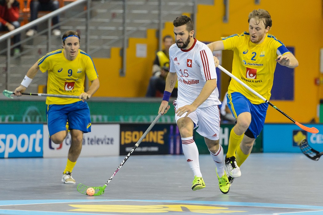 Euro Floorball Tour 2015 -  Switzerland vs Sweden - 5:12