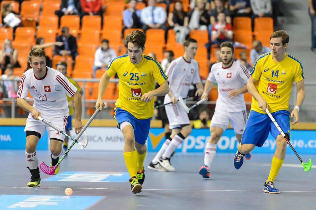 Euro Floorball Tour 2015 -  Switzerland vs Sweden - 5:12