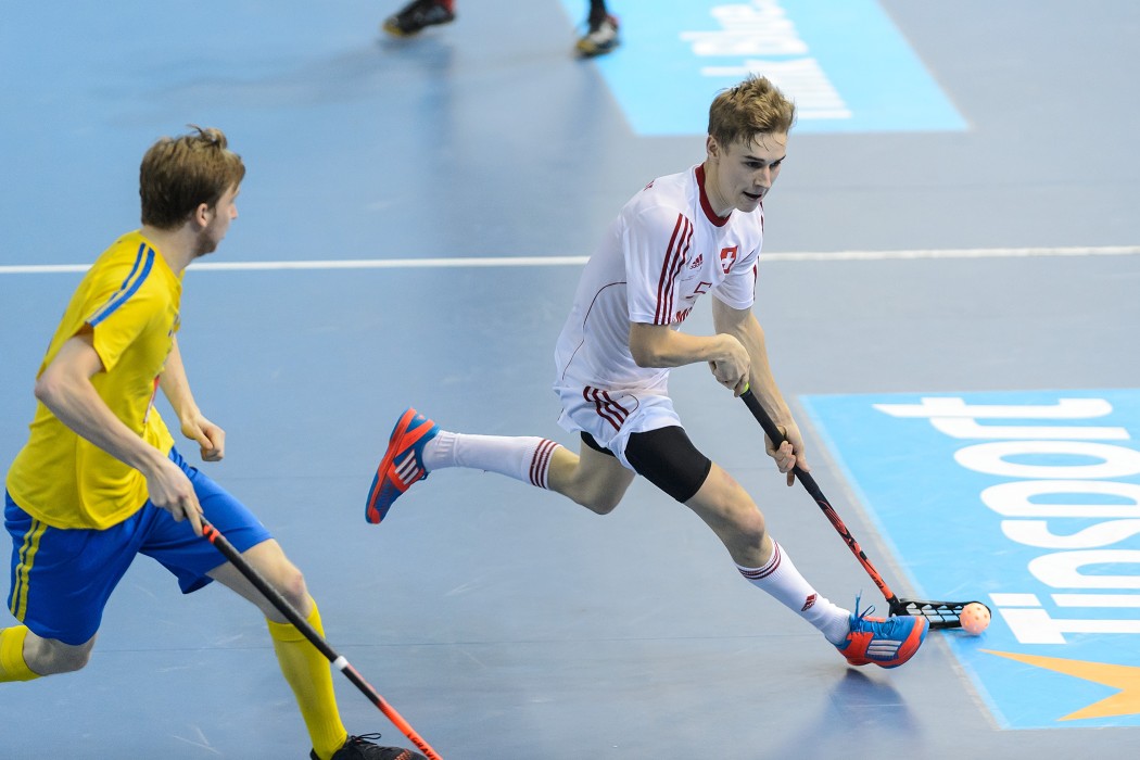 Euro Floorball Tour 2015 -  Switzerland vs Sweden - 5:12