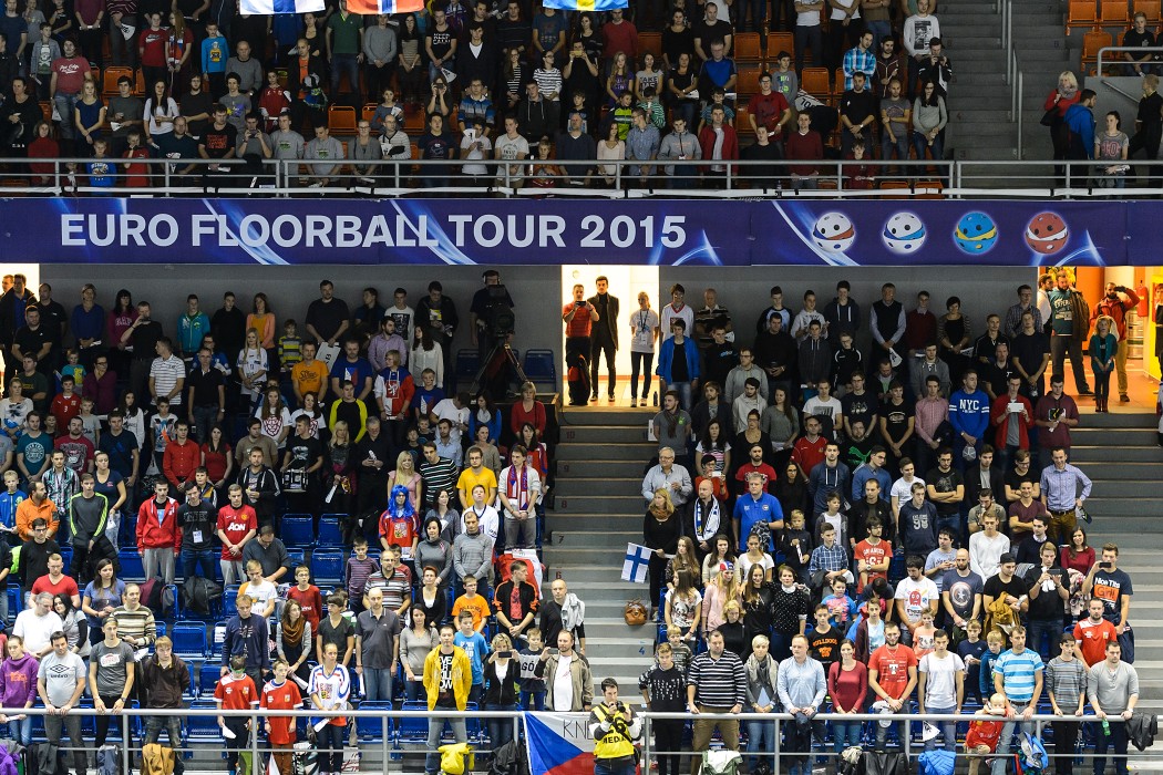 Euro Floorball Tour 2015 - Czech Republic vs Finland - 3:6