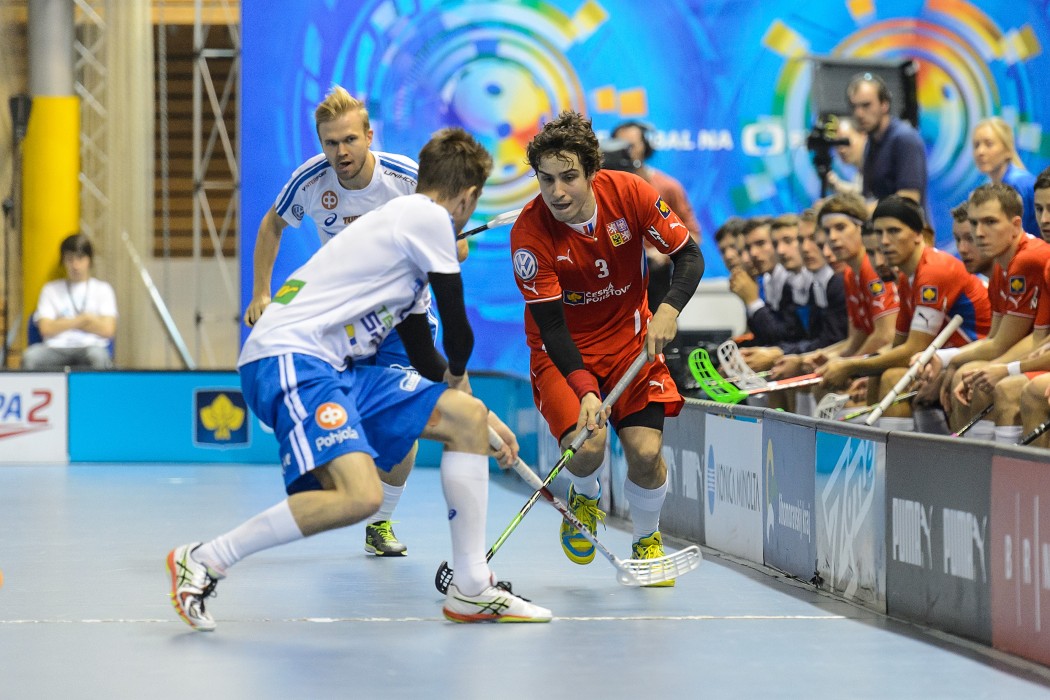 Euro Floorball Tour 2015 - Czech Republic vs Finland - 3:6