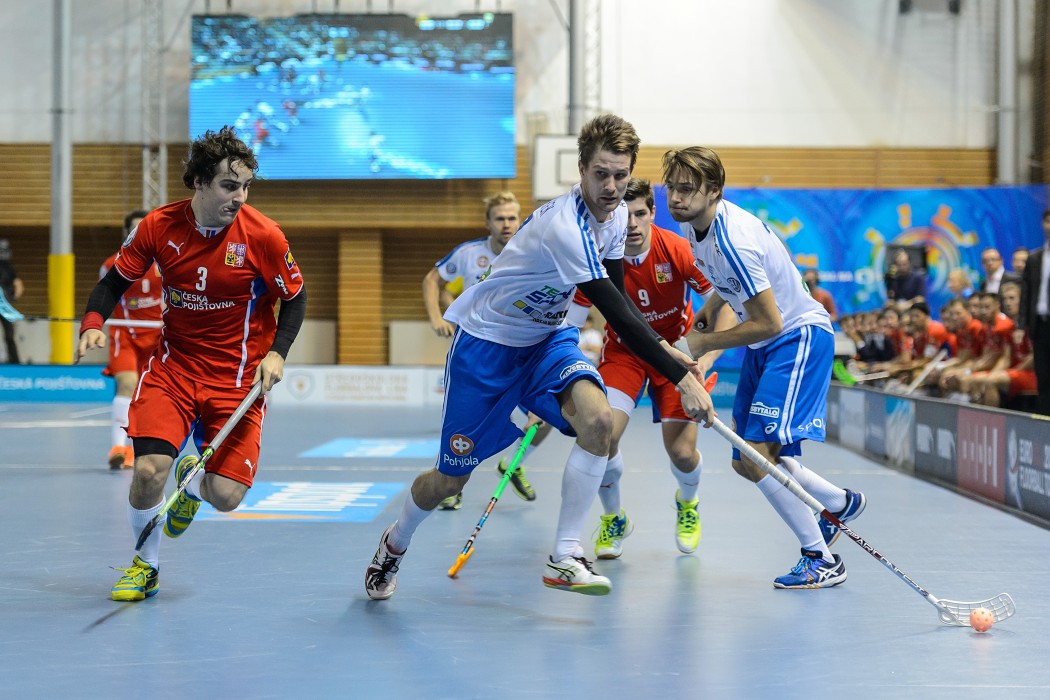 Euro Floorball Tour 2015 - Czech Republic vs Finland - 3:6