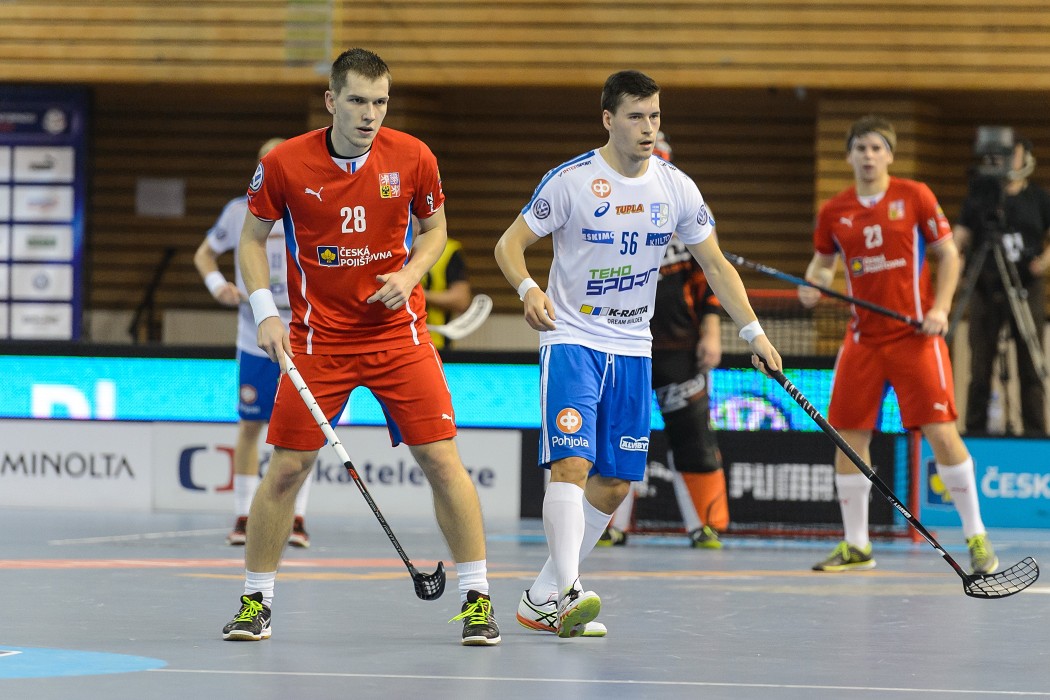 Euro Floorball Tour 2015 - Czech Republic vs Finland - 3:6