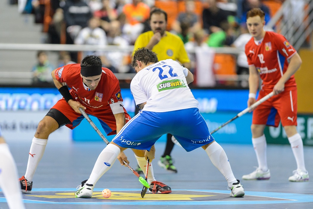 Euro Floorball Tour 2015 - Czech Republic vs Finland - 3:6