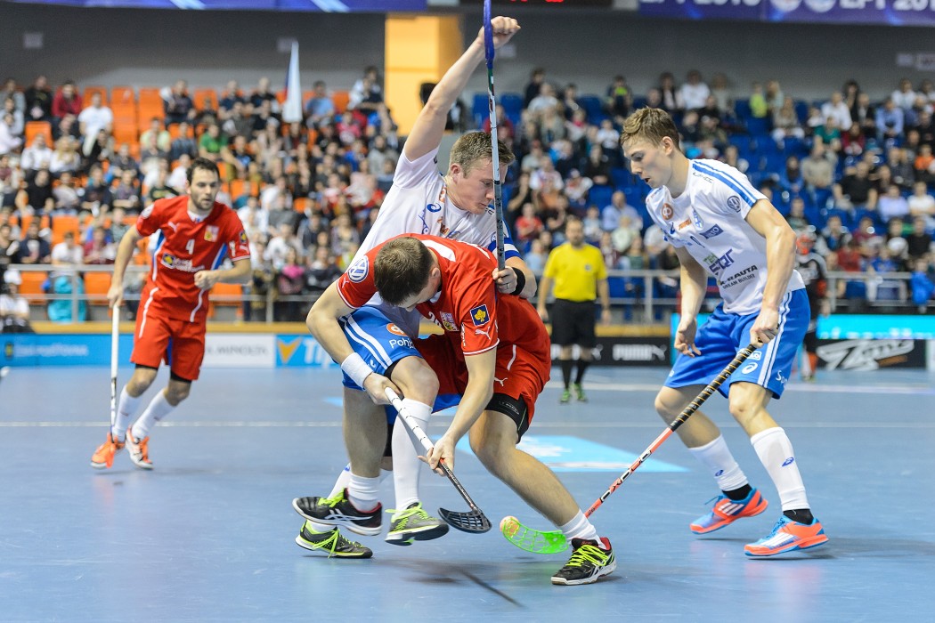 Euro Floorball Tour 2015 - Czech Republic vs Finland - 3:6