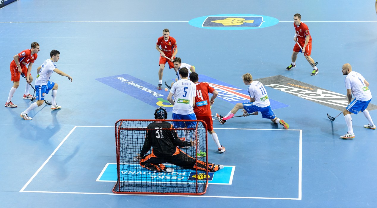 Euro Floorball Tour 2015 - Czech Republic vs Finland - 3:6