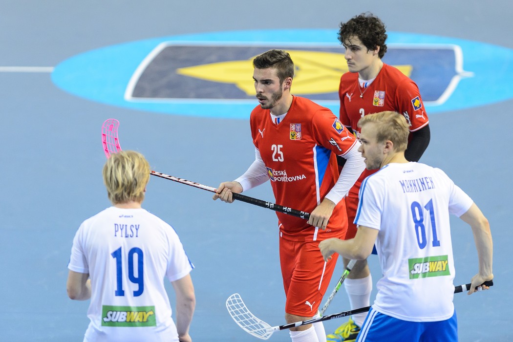 Euro Floorball Tour 2015 - Czech Republic vs Finland - 3:6
