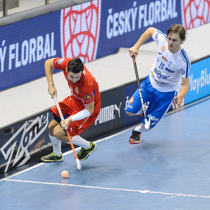 Euro Floorball Tour 2015 - Czech Republic vs Finland - 3:6