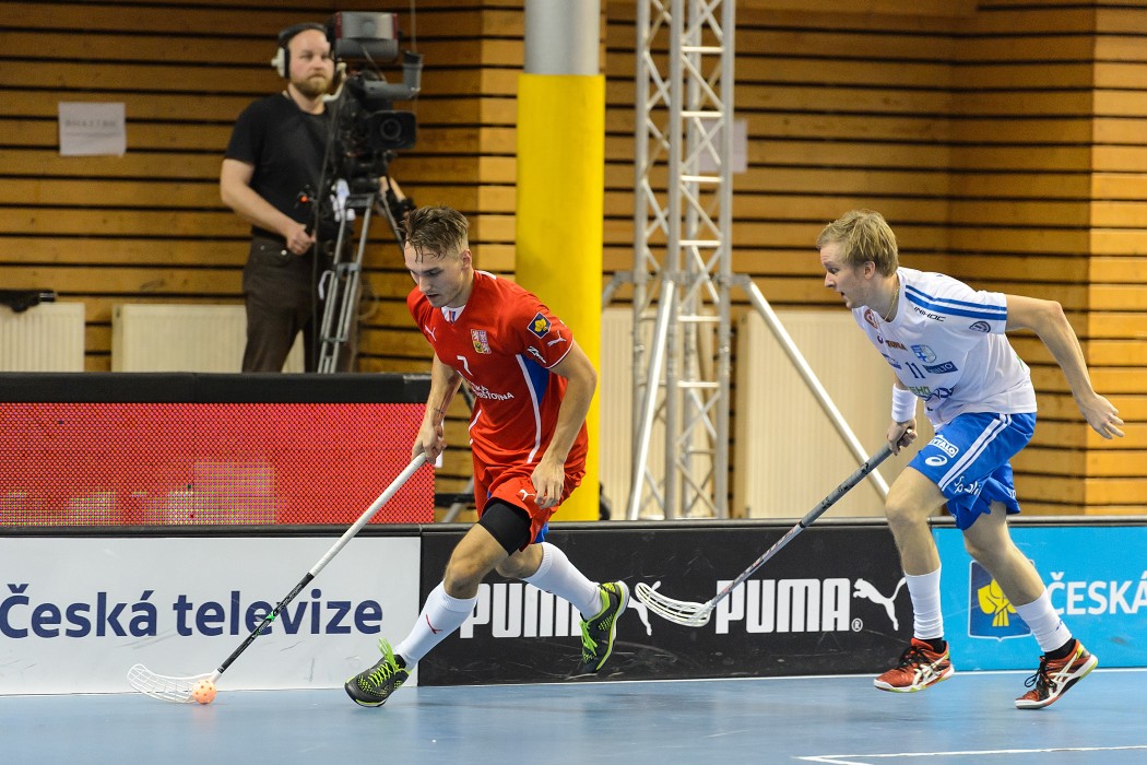 Euro Floorball Tour 2015 - Czech Republic vs Finland - 3:6