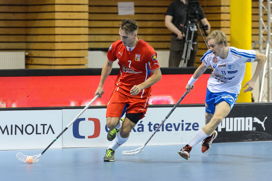 Euro Floorball Tour 2015 - Czech Republic vs Finland - 3:6