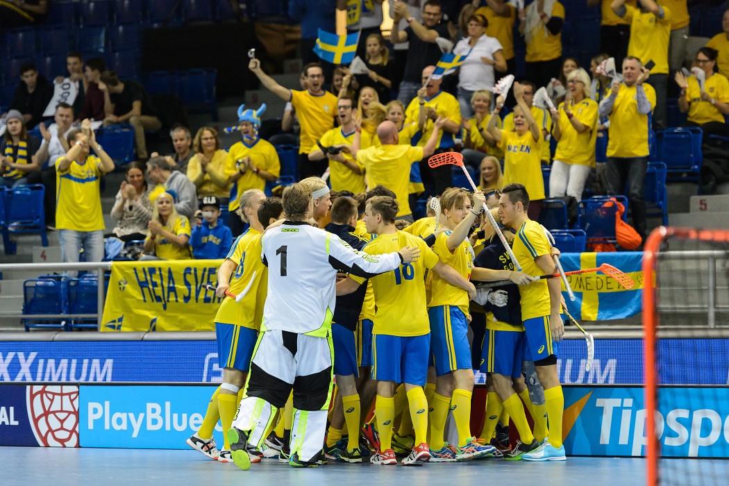 Euro Floorball Tour 2015 -  Sweden U19 vs Finland U19 - 4:5ps