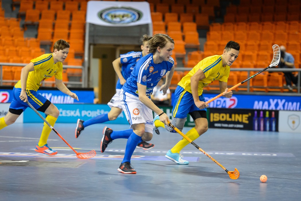 Euro Floorball Tour 2015 -  Sweden U19 vs Finland U19 - 4:5ps