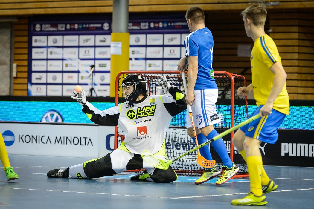 Euro Floorball Tour 2015 -  Sweden U19 vs Finland U19 - 4:5ps