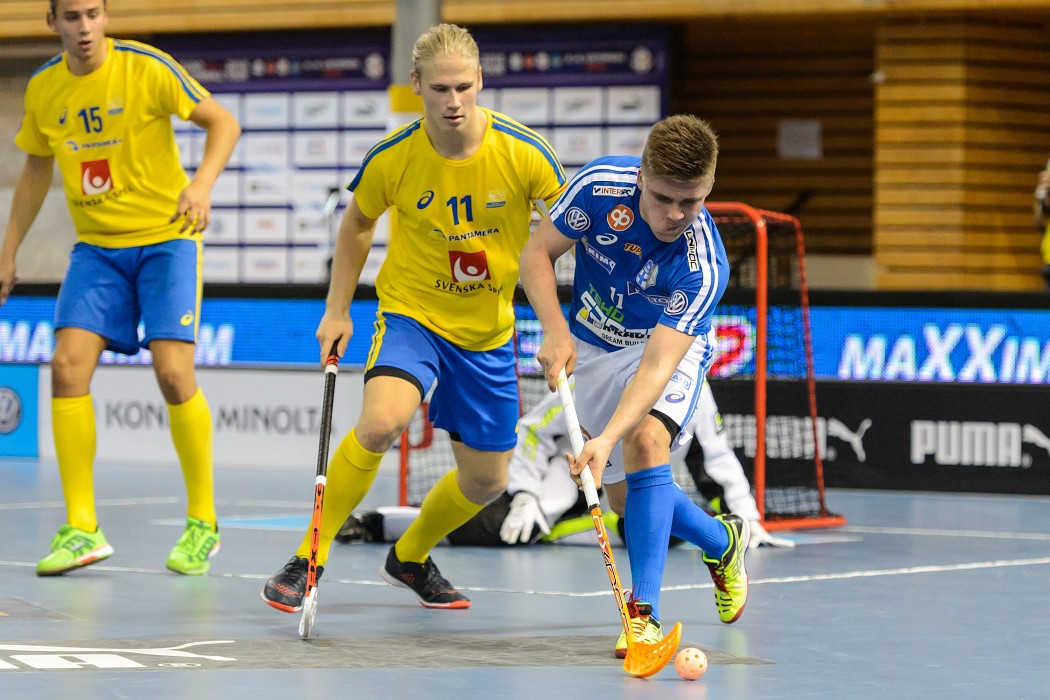 Euro Floorball Tour 2015 -  Sweden U19 vs Finland U19 - 4:5ps